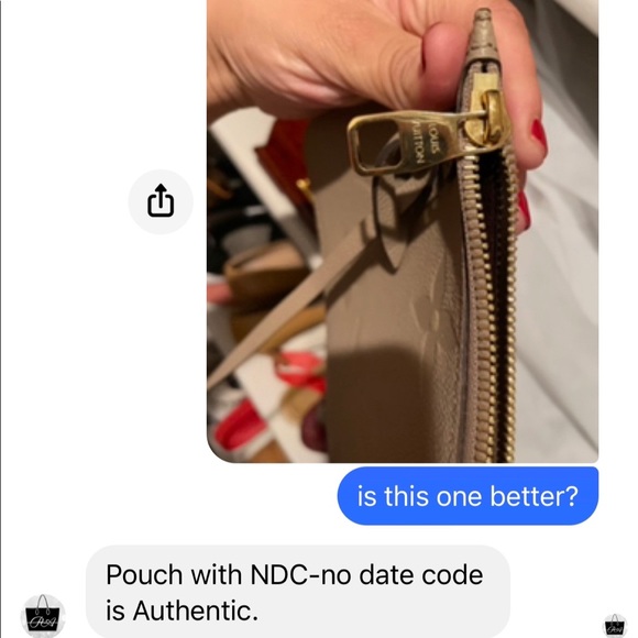 SOLD neverfull wristlet empreinte turtledove - Picture 11 of 11